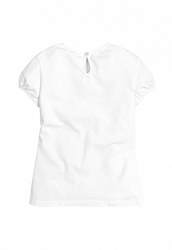 джемпер (модель "футболка") для девочек (GTR7028) Pelican - цвет 